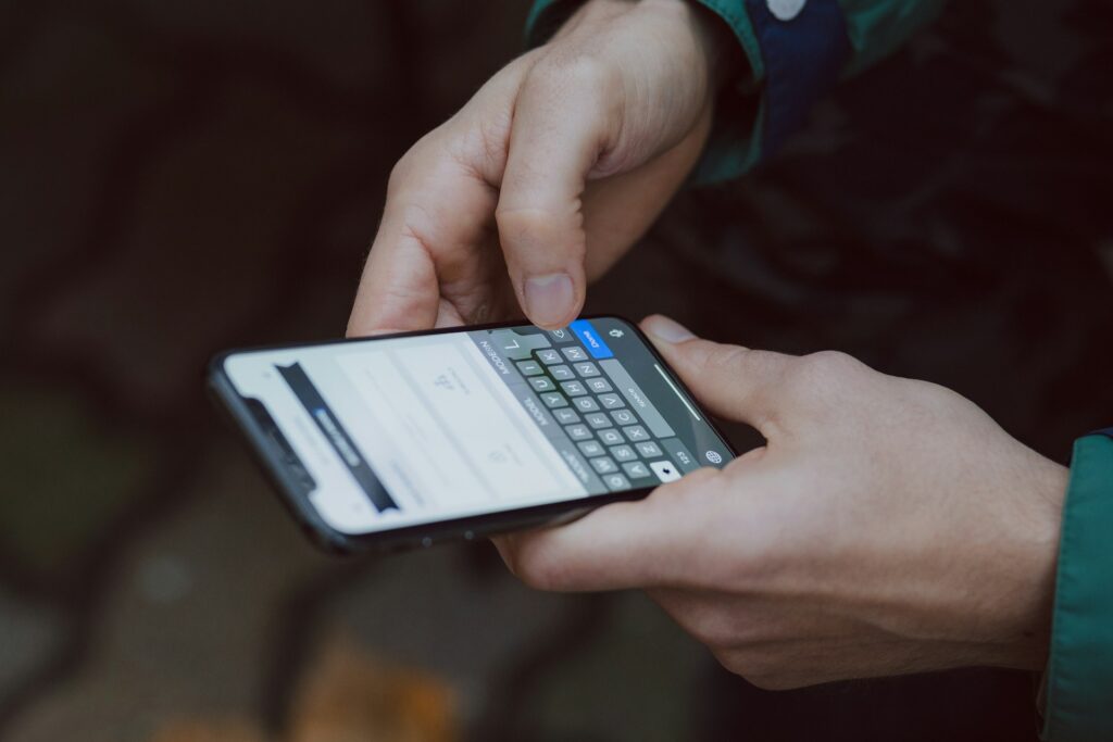 Sleep Hygiene 101: How to Build Healthy Sleep Habits for a Restful Night 2 Person using smartphone